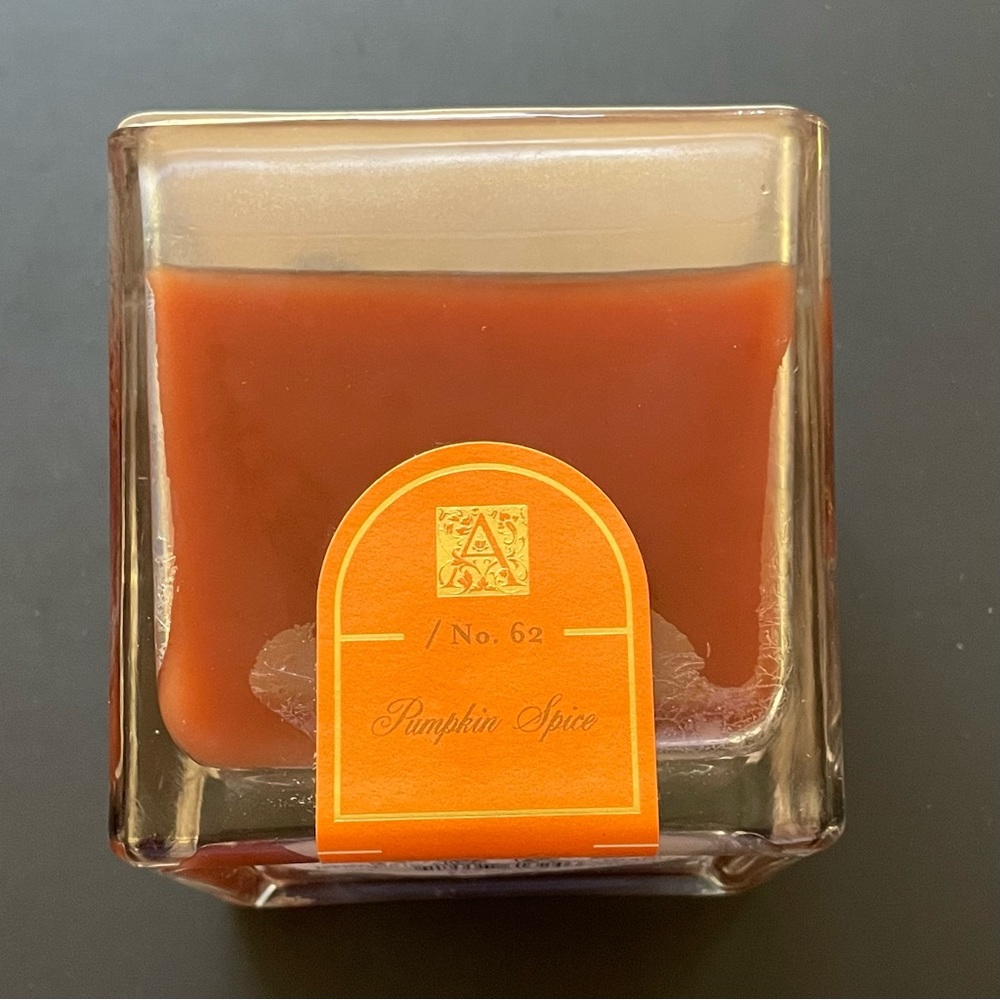 Aromatique Pumpkin Spice 12 o z Square Candle MSRP $30